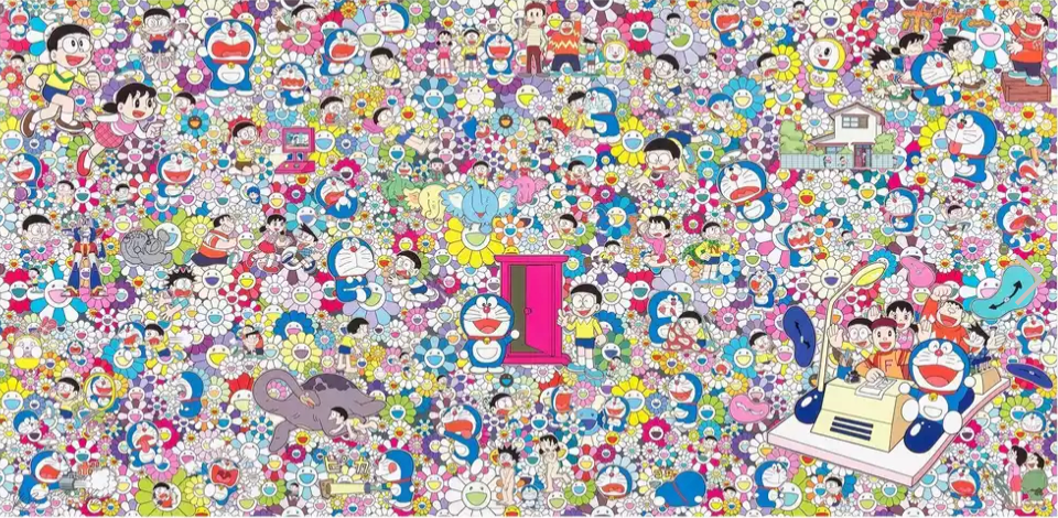 Takashi Murakami Art Prints: Doraemon Wouldn’t it be nice if we could do such a thing