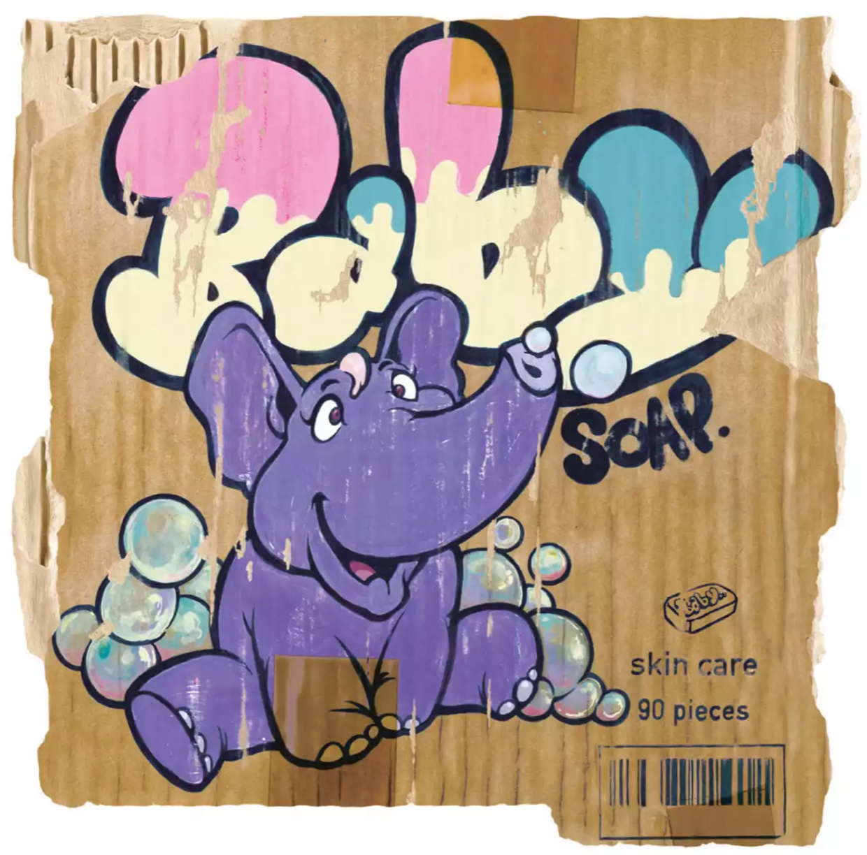 TENGAone Art Prints: Fabrication/Elephant_P