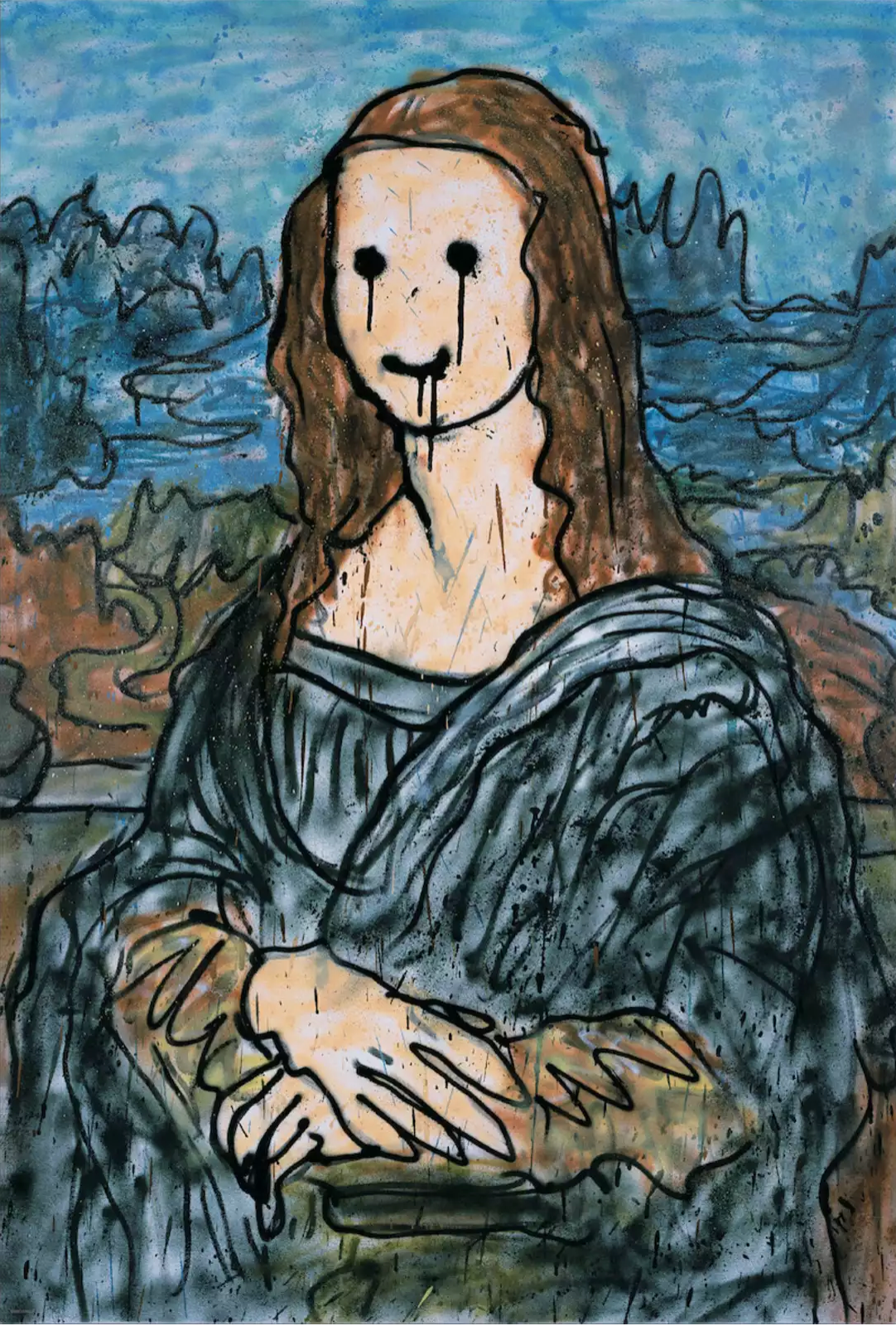 MADSAKI Art Prints: Mona Lisa 3P (Inspired by Leonardo da Vinci)
