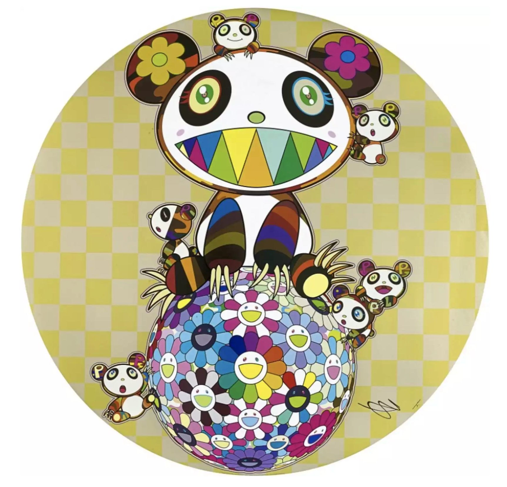 Takashi Murakami 村上隆Art Prints: Panda panda cubs panda panda Takashi Murakami 村上隆Art Prints: Panda panda cubs panda panda