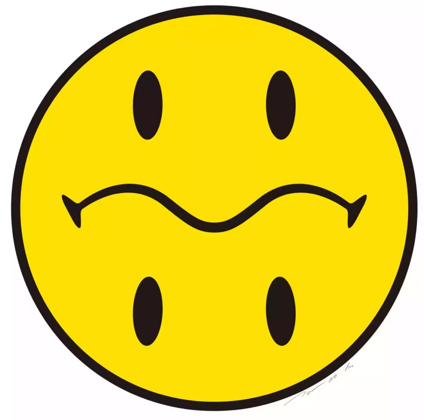 Takashi Murakami Art Prints: Tonari no Smiley-Kun No.1