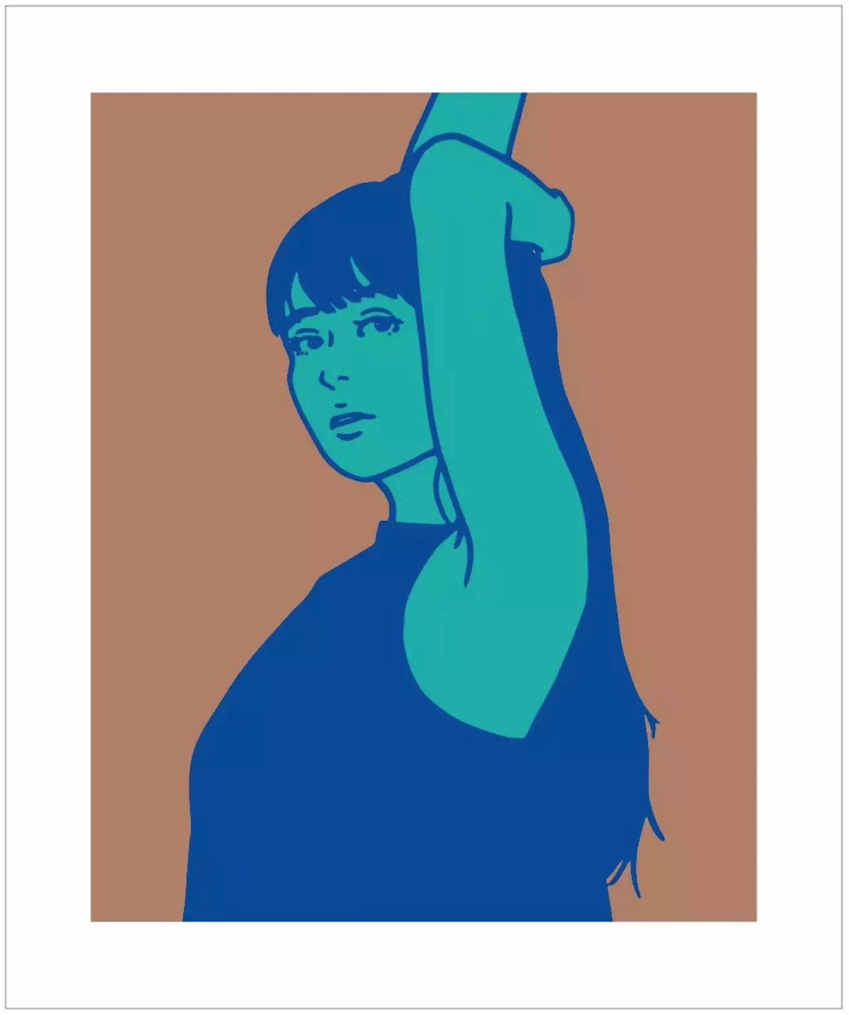 Kyne x Takashi Murakami Art Print: Untitled: H, 2021