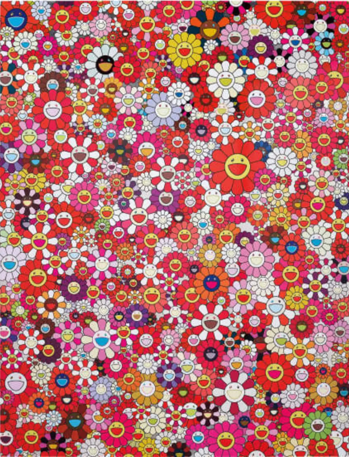 Takashi Murakami 村上隆 Art Prints: An Homage to IKB, 1957 E IKB, 1957 F Monopink, 1960 E set (3 prints)