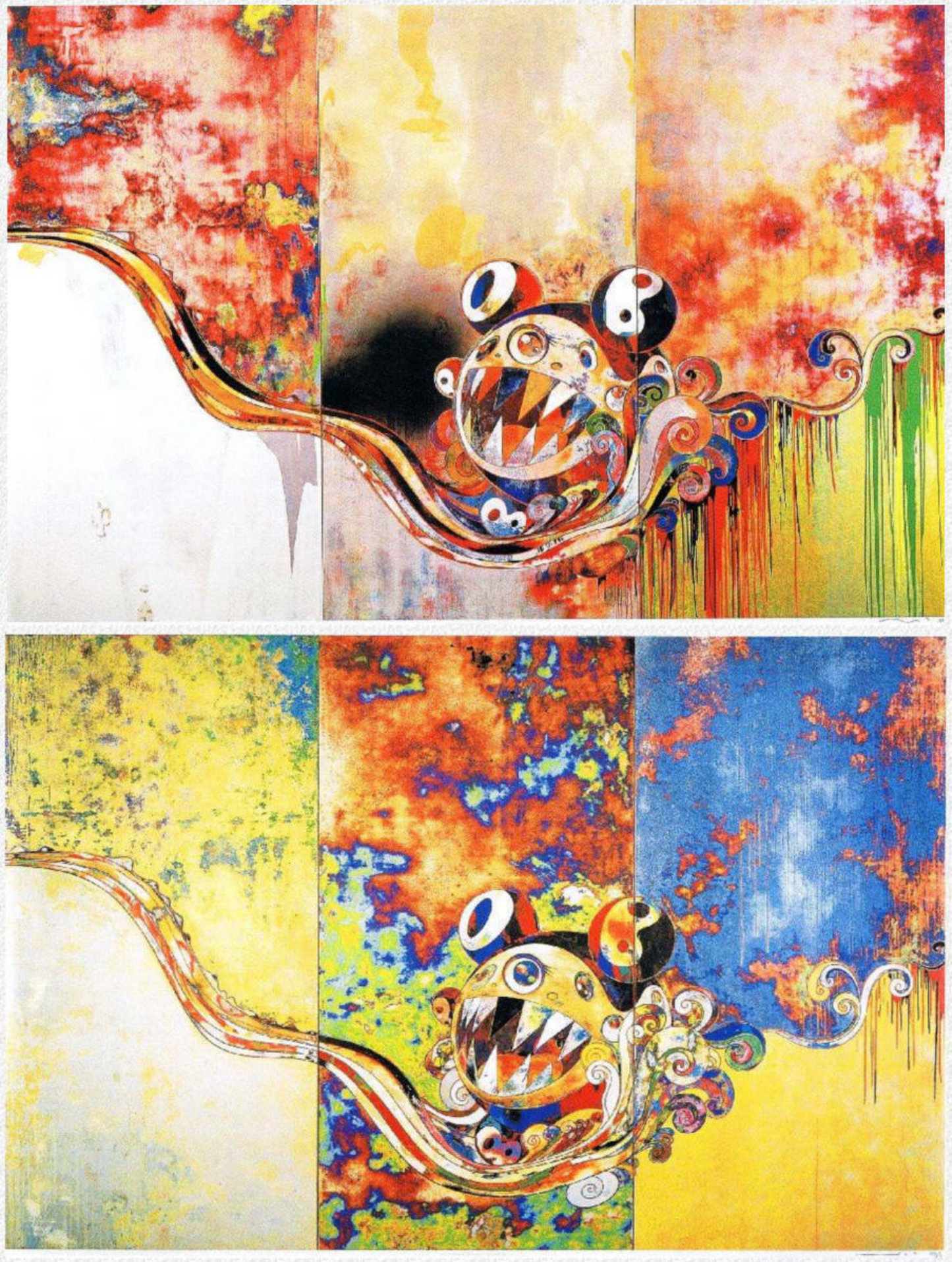 Takashi Murakami Art Prints: 727-272 727-727 ED300 – Artrust