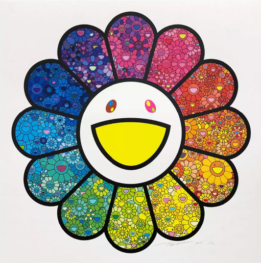 Takashi Murakami Art Prints: A Flower Forest