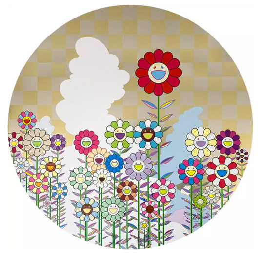 Takashi Murakami Art Print: A Memory of Him and Her on a Summer