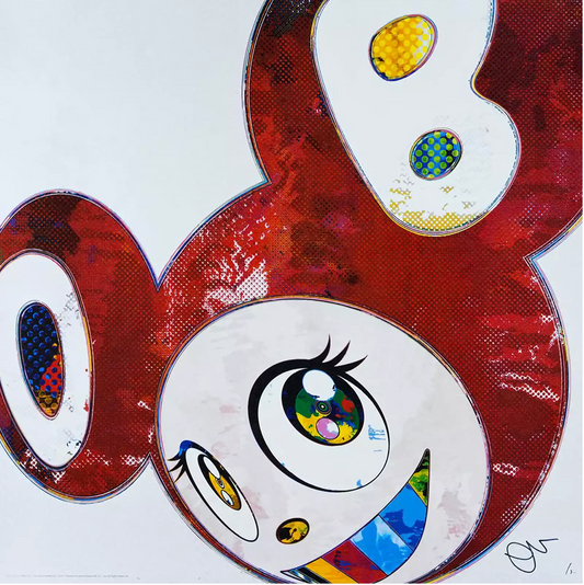 Takashi Murakami Art Prints: And Then x 6 (Red Dot: Super Flood Method)