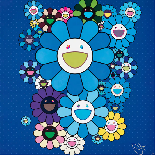 Takashi Murakami Art Prints: Blue Velvet