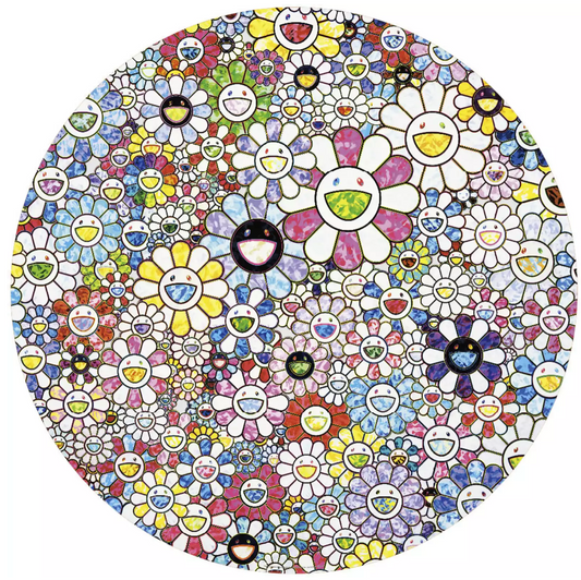 Takashi Murakami Art Print: Celesital Flowers