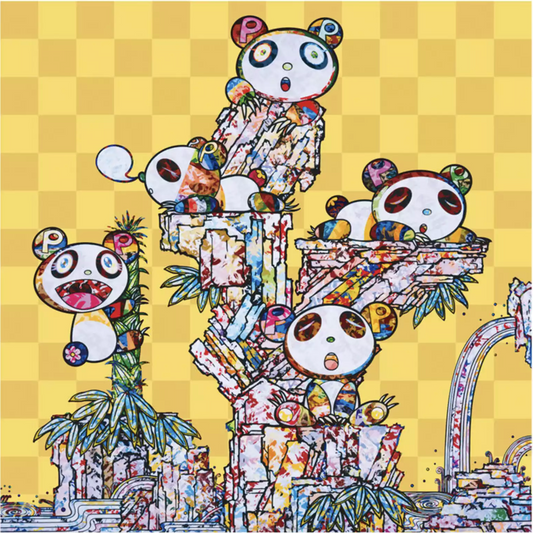 Takashi Murakami 村上隆 Art Prints: Child panda child panda