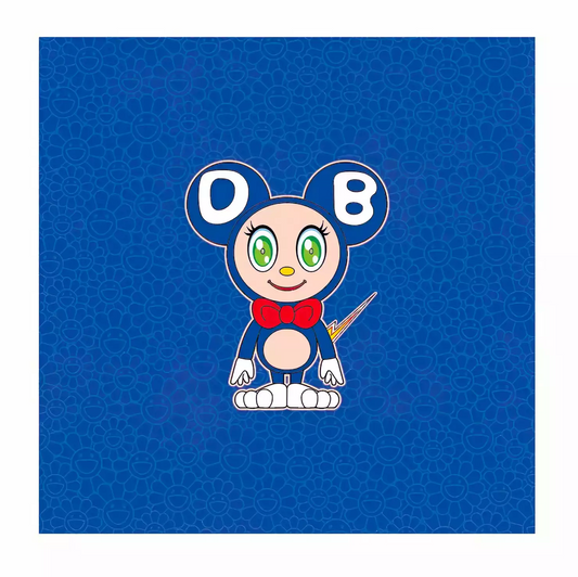 Takashi Murakami Art Prints: DOB 2020 BLUE