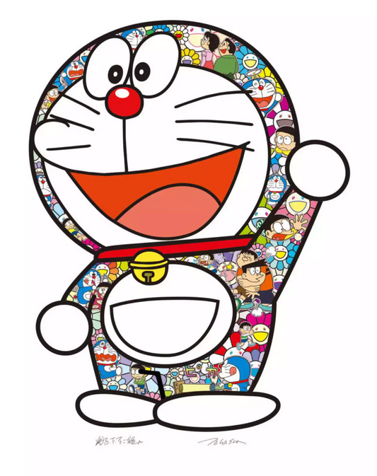 Takashi Murakami 村上隆 Art Prints: Doraemon Thank you