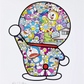 Takashi Murakami 村上隆 Art Prints: Doraemon in a flower field ED300