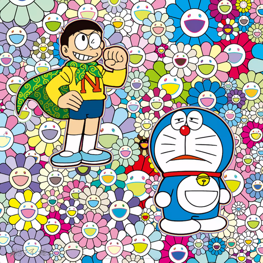 Takashi Murakami 村上隆 Art Prints: Feeling Like a Power Man! But Are You Sure You're Okay?