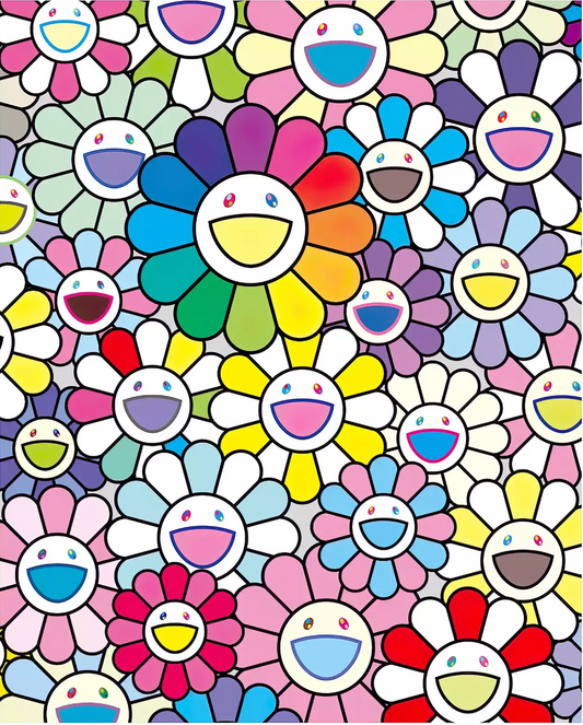 Takashi Murakami Art Print: Flowers of Hope