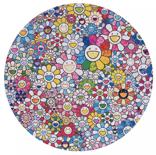 Takashi Murakami Art Prints: Happy×A Trillion Times