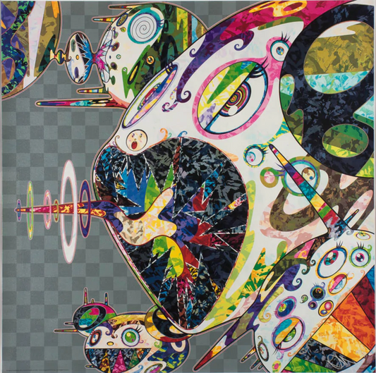 Takashi Murakami 村上隆 Art Prints: Homage to Francis Bacon (Study for Isabel Rawsthorne)