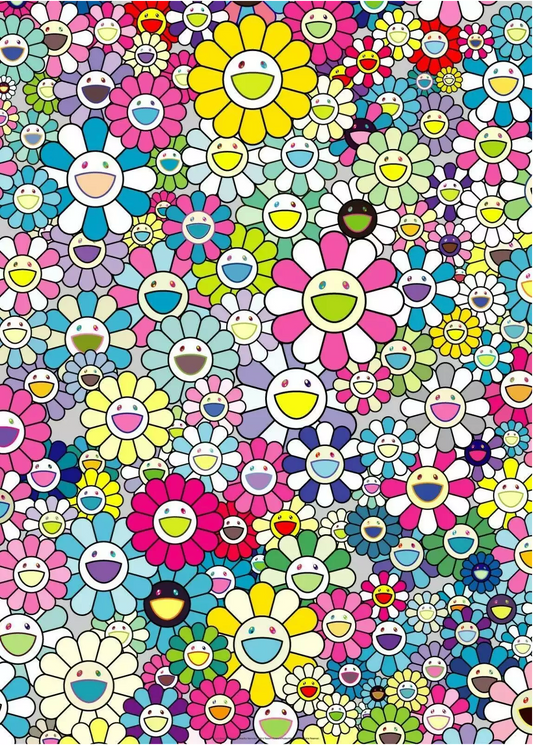 Takashi Murakami Art Prints: I Look Back and There, My Beautiful Memories