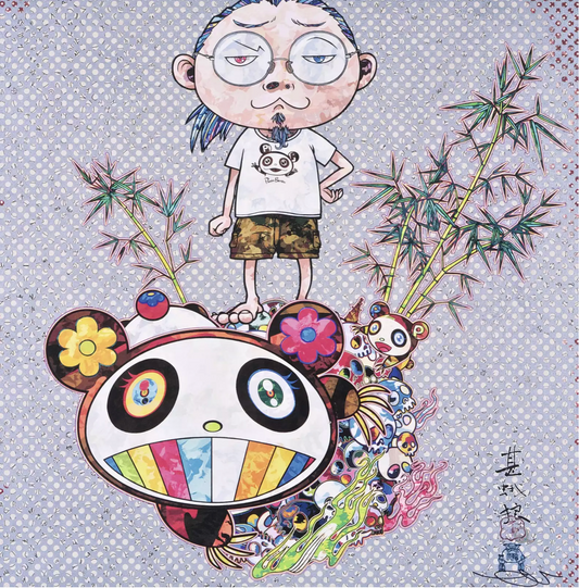 Takashi Murakami Art Print: I Met a Panda Family