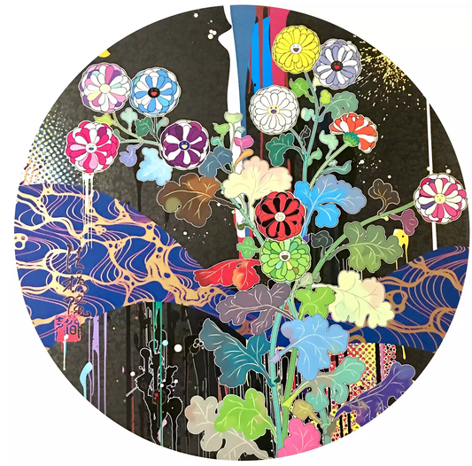 Takashi Murakami 村上隆版畫 Art Prints: Korin:Stellar River in the Heavens