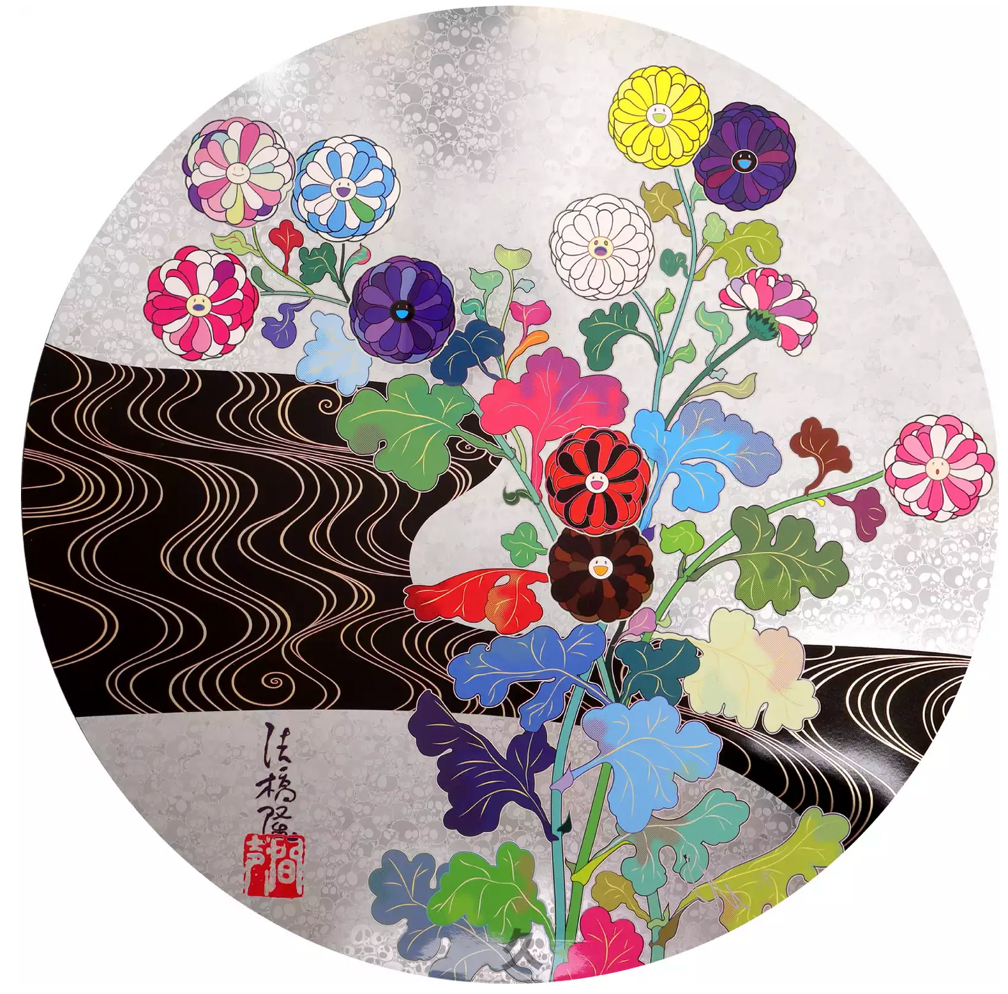 Takashi Murakami Art Print: Korin Tranquility