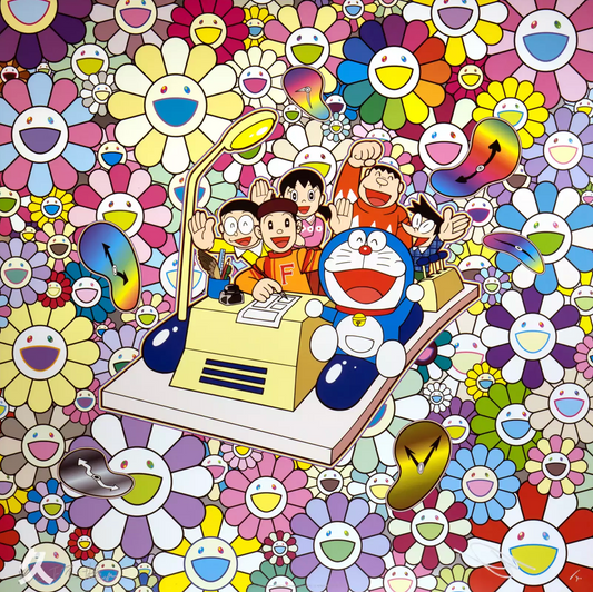 Takashi Murakami 村上隆 Art Prints: Let's Go on the Time Machine