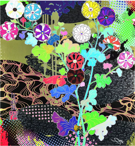 Takashi Murakami 村上隆版畫 Art Prints: Korin Courtly Elegance Miyabi