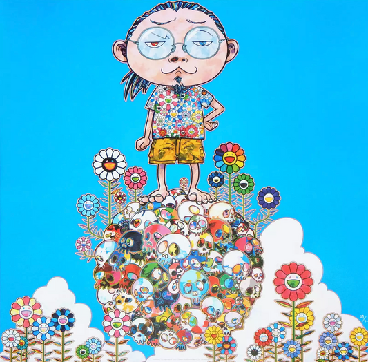 Takashi Murakami Art Prints: Me among the supernatural