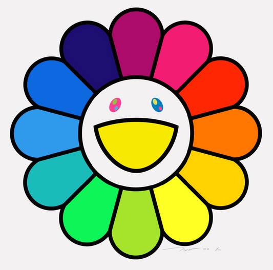 Takashi Murakami 村上隆 Art Prints: Ms. Rainbow Flower