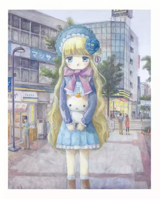 EMI KURAYA Art Prints: My Girl, 2021
