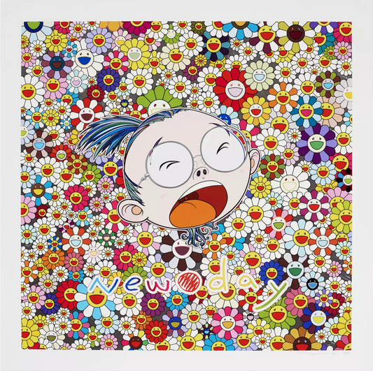 Takashi Murakami 村上隆 Art Prints: New Day: Self-Portrait ED100