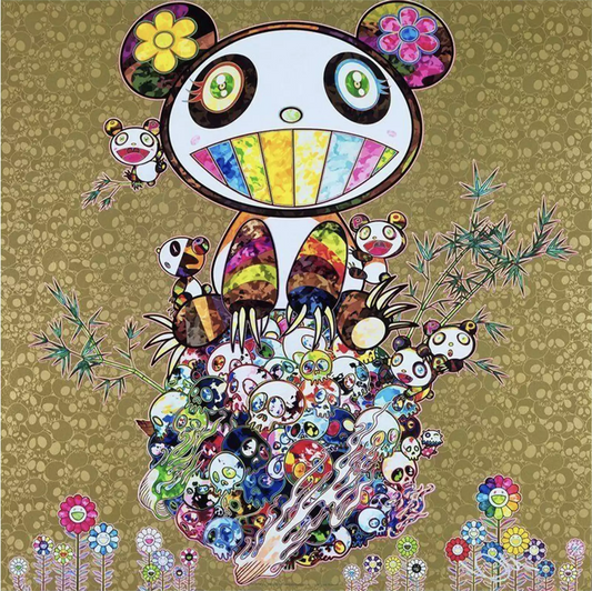 Takashi Murakami 村上隆 Art Prints: Panda Family