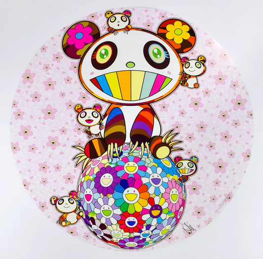 Takashi Murakami 村上隆 Art Prints: Sakura and Panda