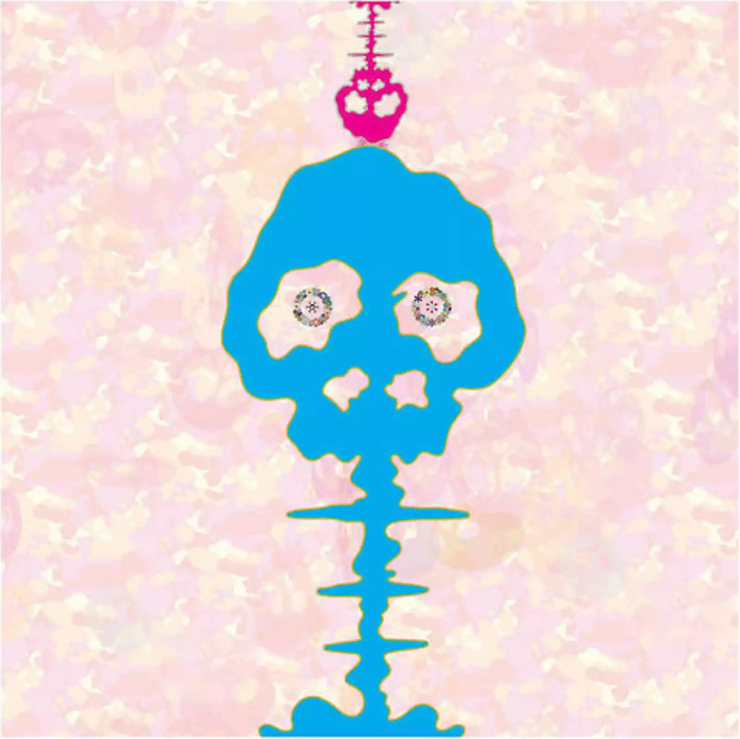 Takashi Murakami Art Prints: Time Bokan camouflage pink