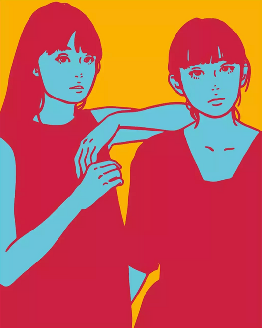 Kyne x Takashi Murakami Art Print: Untitled B, 2021