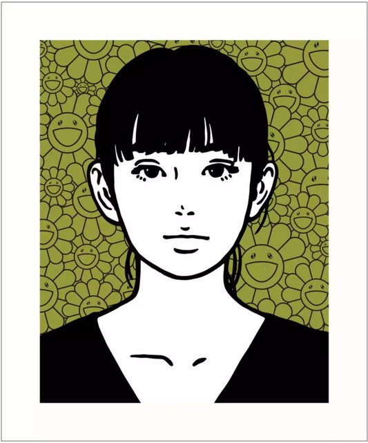Kyne x Takashi Murakami Art Prints: Untitled: P, 2021