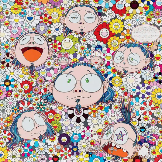 Takashi Murakami 村上隆版畫 Art Prints: the artist’s agony and ecstasy