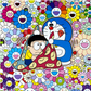 Takashi Murakami 村上隆 Art Prints: time warp scarf